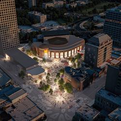 Bird’s-eye view of Garden Square